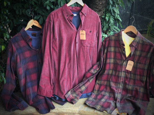 81043-5A,  82060-5,  81043-85E
RED/NAVY,CRIMSON, RED/YELL
CORDUROY PLAIDS & SOLID