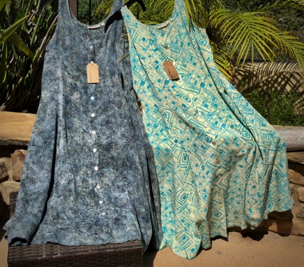 11942-1, 11943-3
Rayon Batik Dress